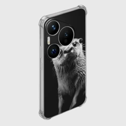 Чехол для Huawei Pura 70 Pro Выдра любопытная - фото 2