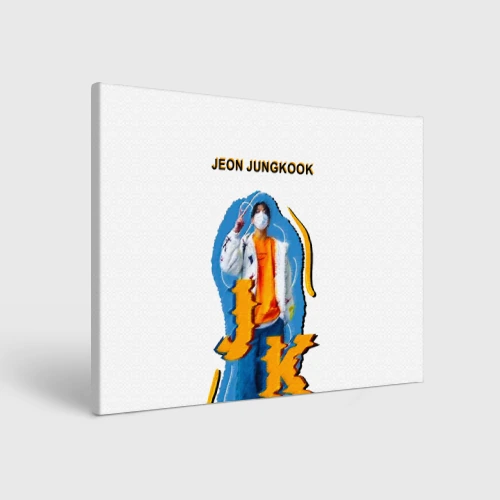 Холст прямоугольный BTS Jeon Jungkook 