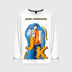 Женский свитшот 3D BTS Jeon Jungkook 
