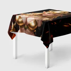 Скатерть 3D Сексуальная эльфийка и искры