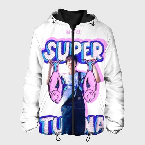 Мужская куртка 3D BTS Super Tuna