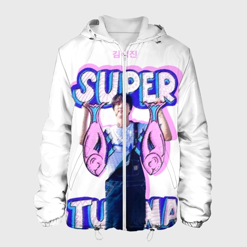 Мужская куртка 3D BTS Super Tuna