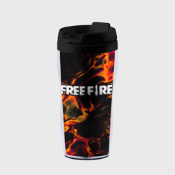 Термокружка-непроливайка Free Fire red lava