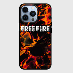 Чехол для iPhone 13 Pro Free Fire red lava