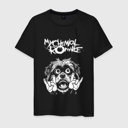 Мужская футболка хлопок My Chemical Romance rock dog