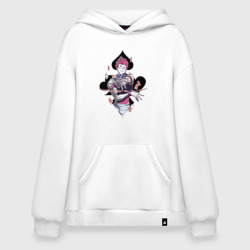 Худи SuperOversize хлопок Hunter x Hunter Хисока джокер