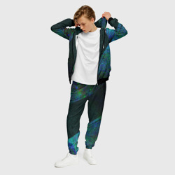 Мужской костюм 3D Paramore glitch blue - фото 2