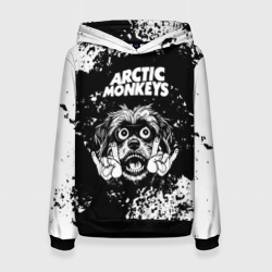 Женская толстовка 3D Arctic Monkeys рок пес
