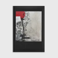 Ежедневник Abstract Red