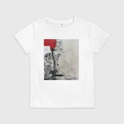 Детская футболка хлопок Abstract Red