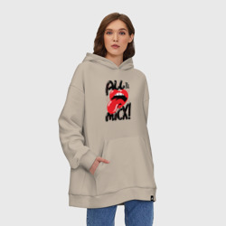 Худи SuperOversize хлопок The Rolling Stones all Mick - фото 2
