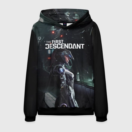 Мужская толстовка 3D с принтом Game - The First Descendant, вид спереди #2