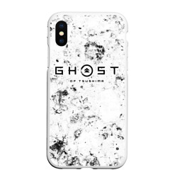 Чехол для iPhone XS Max матовый Ghost of Tsushima dirty ice