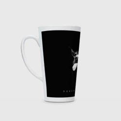 Кружка Латте Dobermann head