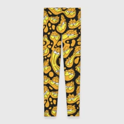 Леггинсы 3D Гарфилд паттерн