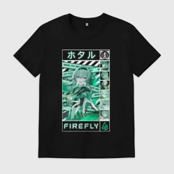Мужская футболка хлопок FireFly Honkai Star Rail