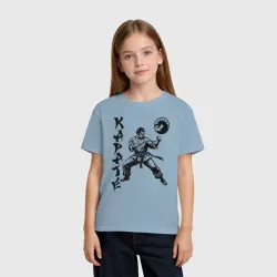 Детская футболка хлопок Karate fighter - фото 2
