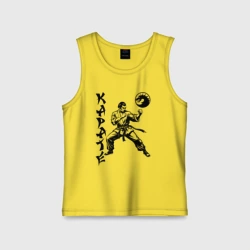 Детская майка хлопок Karate fighter