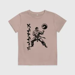 Детская футболка хлопок Karate fighter