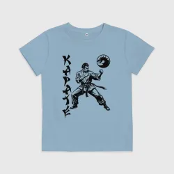 Детская футболка хлопок Karate fighter
