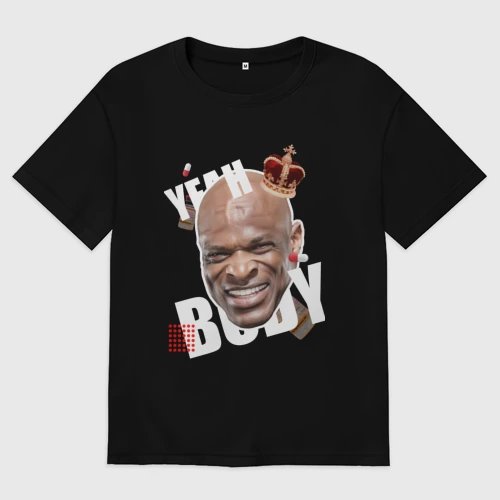 Мужская футболка хлопок Oversize Ronnie Coleman yeah body