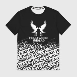 Мужская футболка 3D Hollywood Undead band