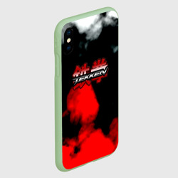 Чехол для iPhone XS Max матовый Tekken color smoke  - фото 2