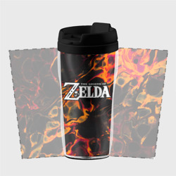Термокружка-непроливайка Zelda red lava - фото 2