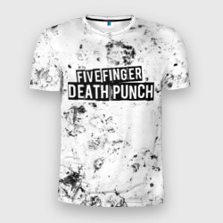 Мужская футболка 3D Slim Five Finger Death Punch dirty ice
