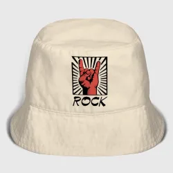 Женская панама хлопок Rock - жест коза