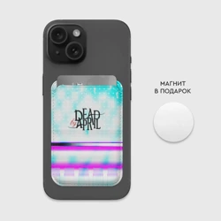 Картхолдер Magsafe магнитный Dead by april rock band - фото 2