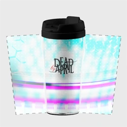 Термокружка-непроливайка Dead by april rock band - фото 2