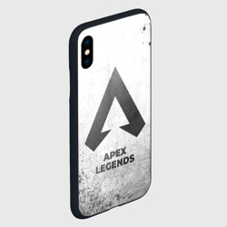 Чехол для iPhone XS Max матовый Apex Legends - white gradient - фото 2
