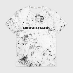 Мужская футболка 3D Nickelback dirty ice