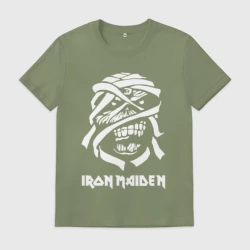Мужская футболка хлопок  Eddie Iron Maiden