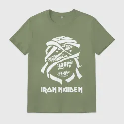 Мужская футболка хлопок  Eddie Iron Maiden