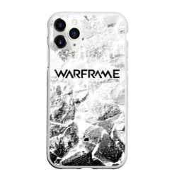Чехол для iPhone 11 Pro Max матовый Warframe white graphite