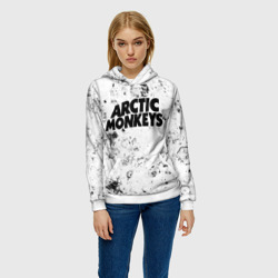 Женская толстовка 3D Arctic Monkeys dirty ice - фото 2