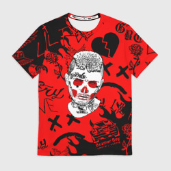 Мужская футболка 3D Lil Peep логотипы