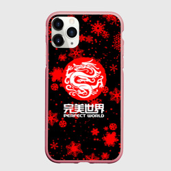 Чехол для iPhone 11 Pro Max матовый Perfect World winter