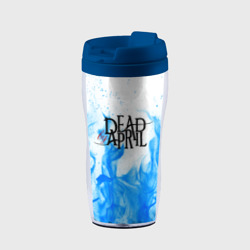 Термокружка-непроливайка Dead by april fire blue