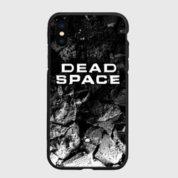 Чехол для iPhone XS Max матовый Dead Space black graphite