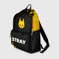 Рюкзак 3D Stray - gold gradient по-центру