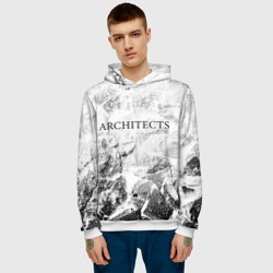 Мужская толстовка 3D Architects white graphite - фото 2