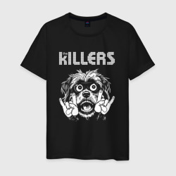 Мужская футболка хлопок The Killers rock dog
