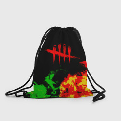 Рюкзак-мешок 3D Dead by daylight fire 