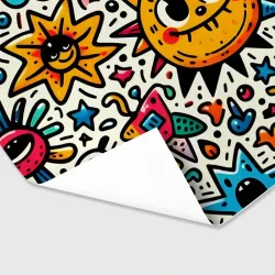 Бумага для упаковки 3D Doodle parade - фото 2