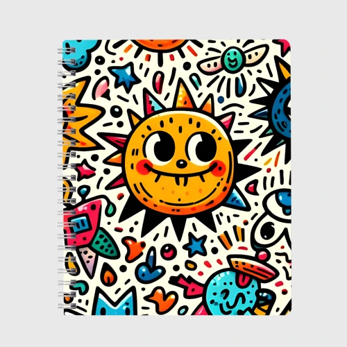 Тетрадь Doodle parade