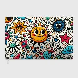 Флаг 3D Doodle parade