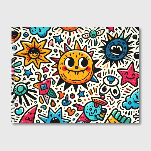 Альбом для рисования Doodle parade